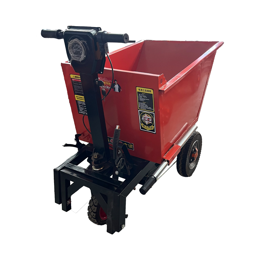 Stand-up dump truck