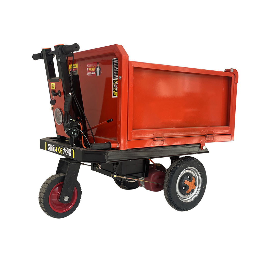 Concrete pulling tricycle