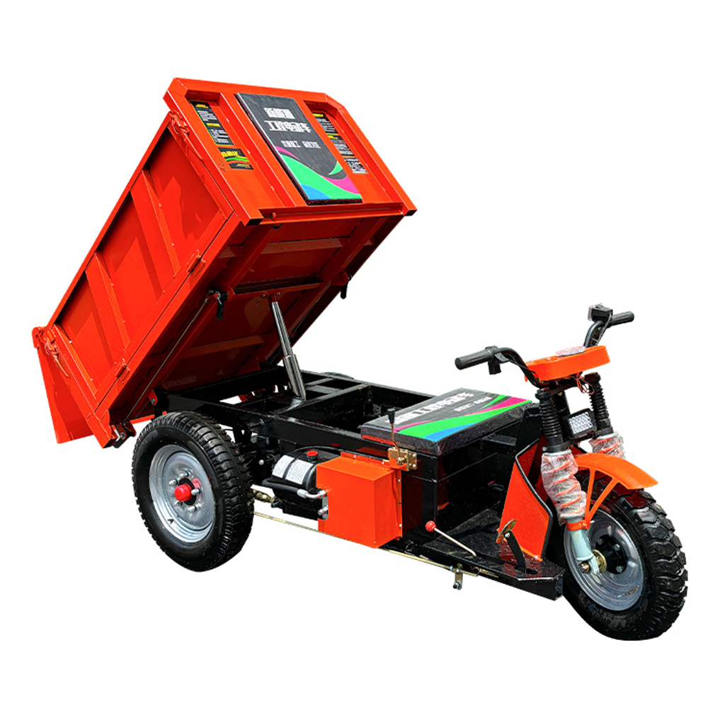 1.2m hydraulic dump electric tricycle