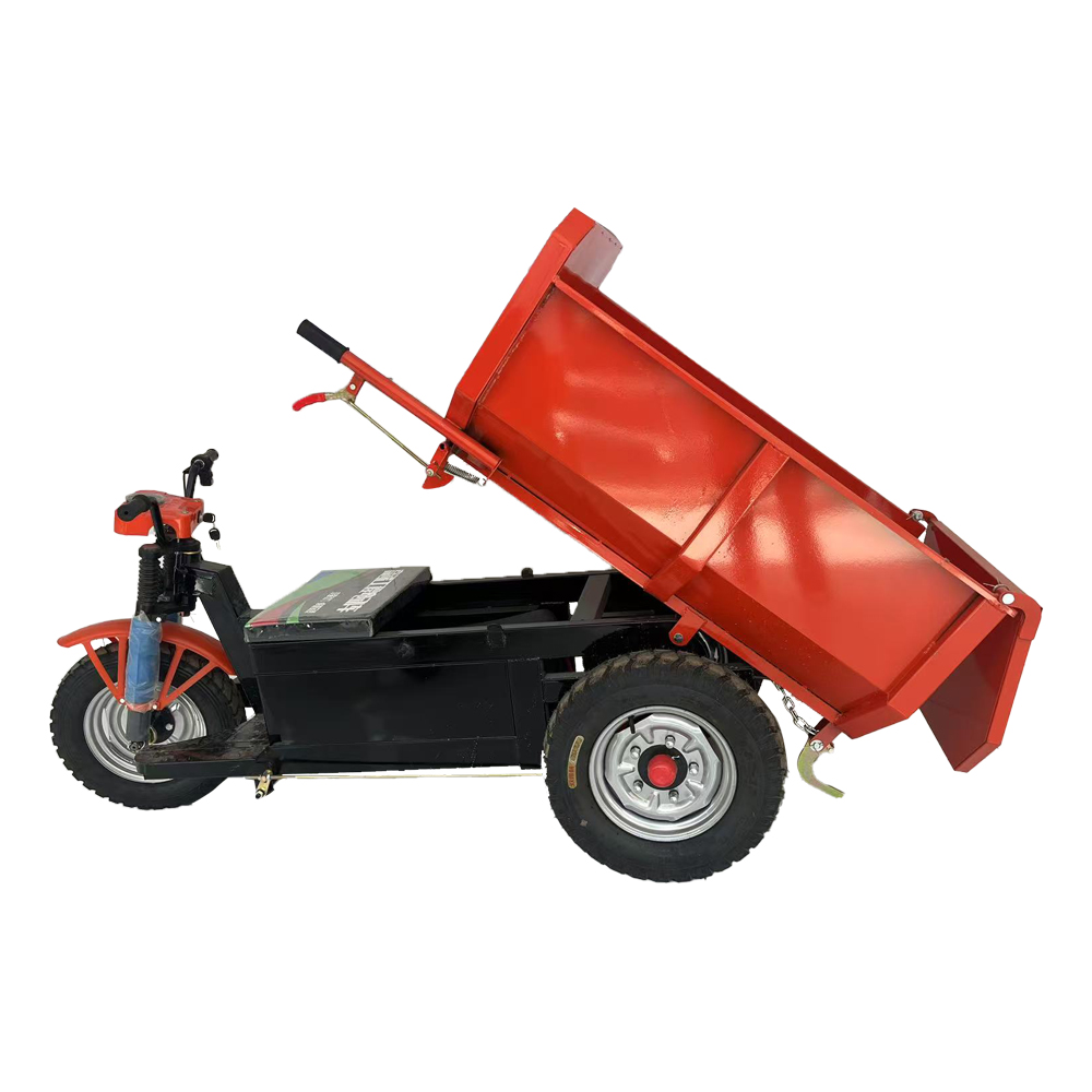 Electric engineering tricycle U-shaped concrete pulling