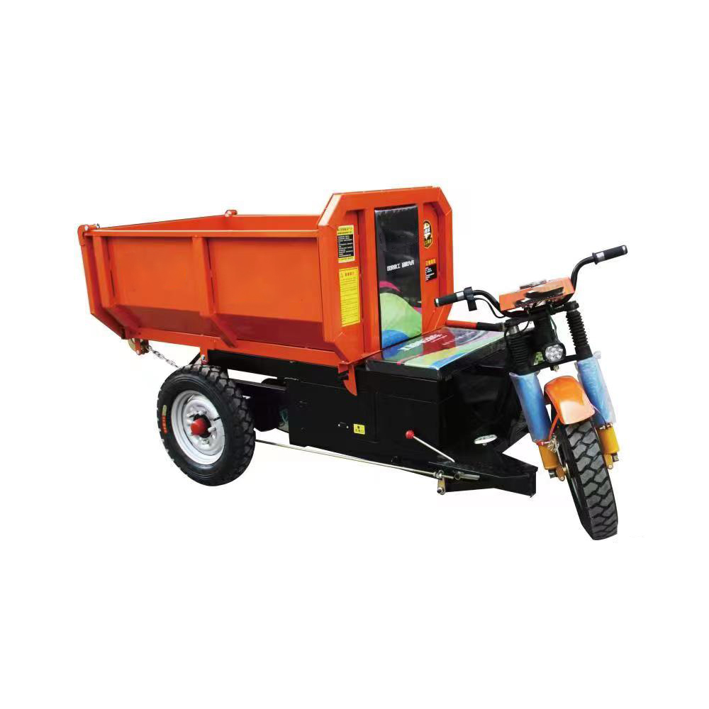 1.4m electric three-wheel U-shaped bucket