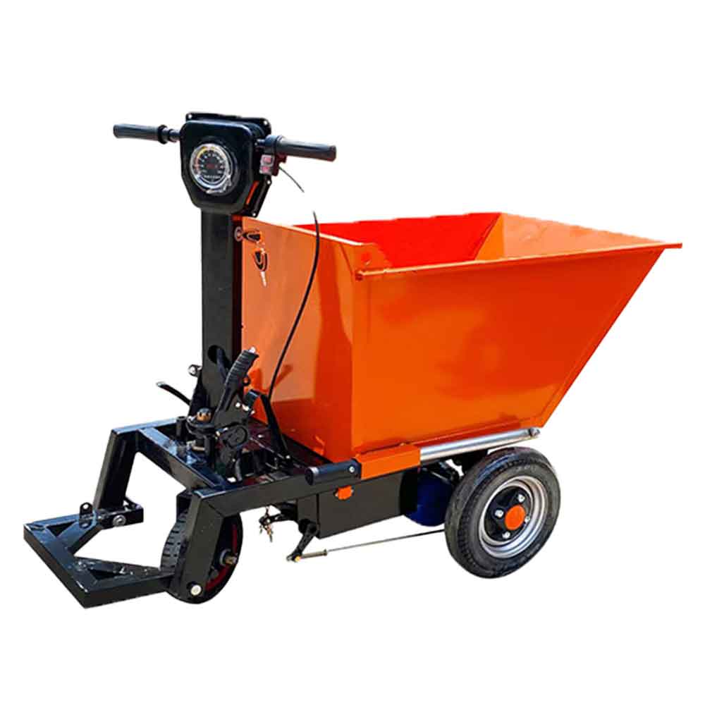 Stand-up dump truck