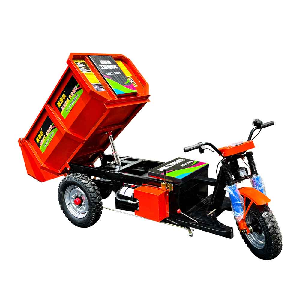 80-120U type hydraulic self-unloading electric tricycle (Tianneng Battery)