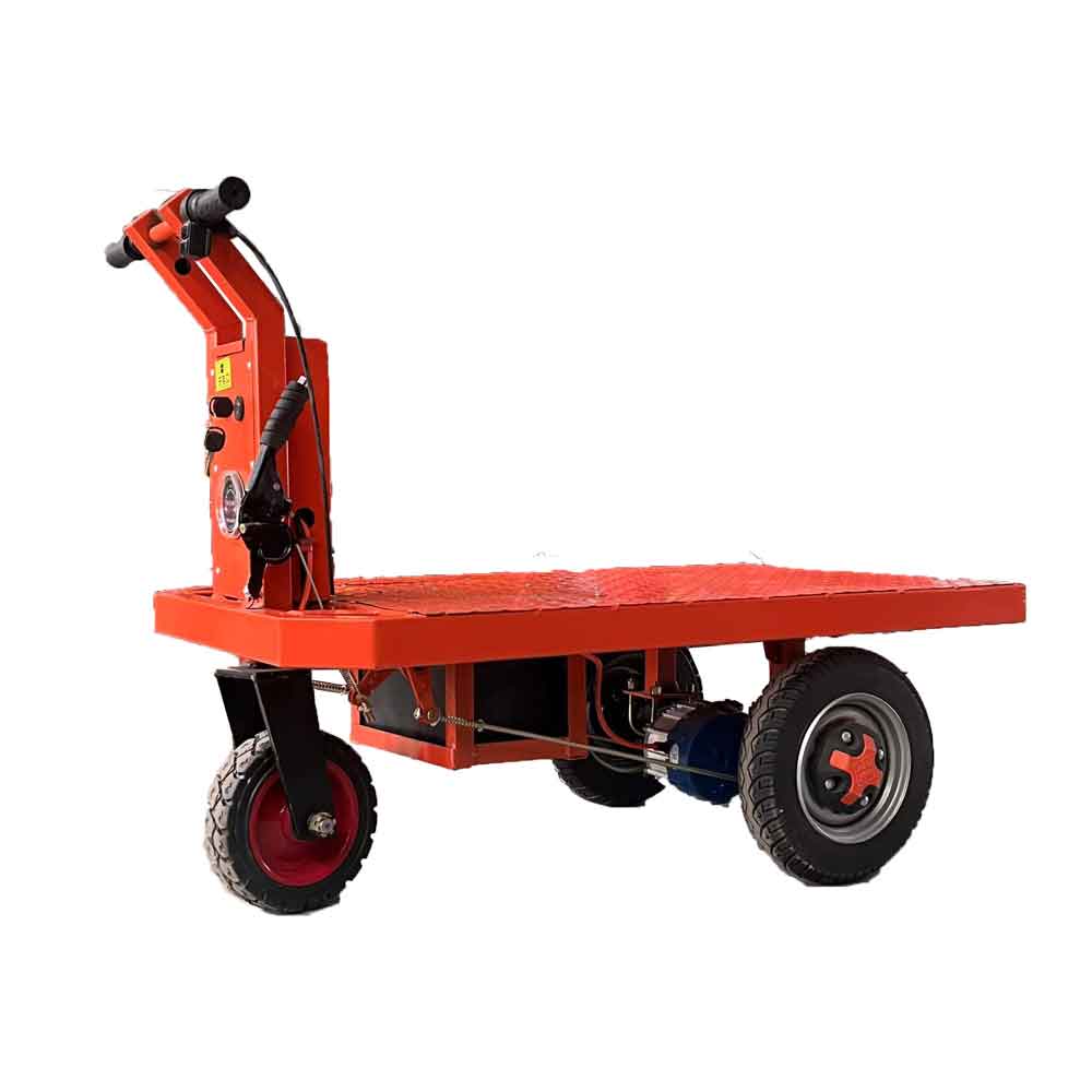 Electric Hand-Pushed Flatbed Cart
