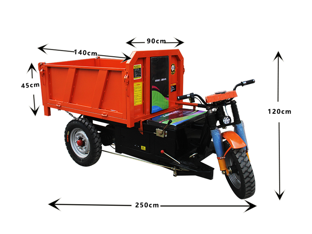 Solomon Islands90-140 Three-door Electric Trolley (Chengtai Battery)